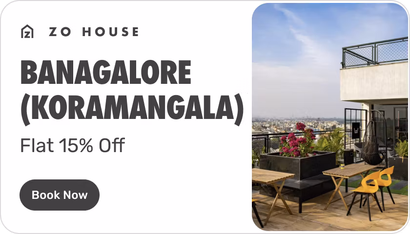 Zo House BLR (K) - Flat 15% OFF