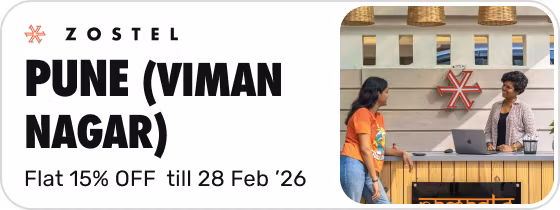 Zostel Pune Viman Nagar LMD 15% Off
