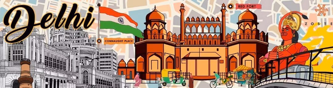 Cover image for An Insiderâs take on Travelling Delhi- Top 25 Experiences