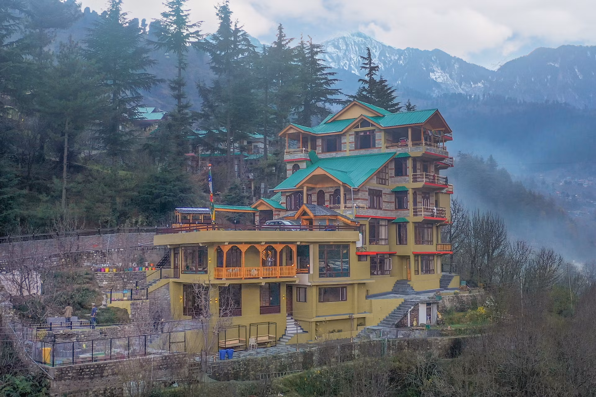 Zostel Dobhi - Arial View