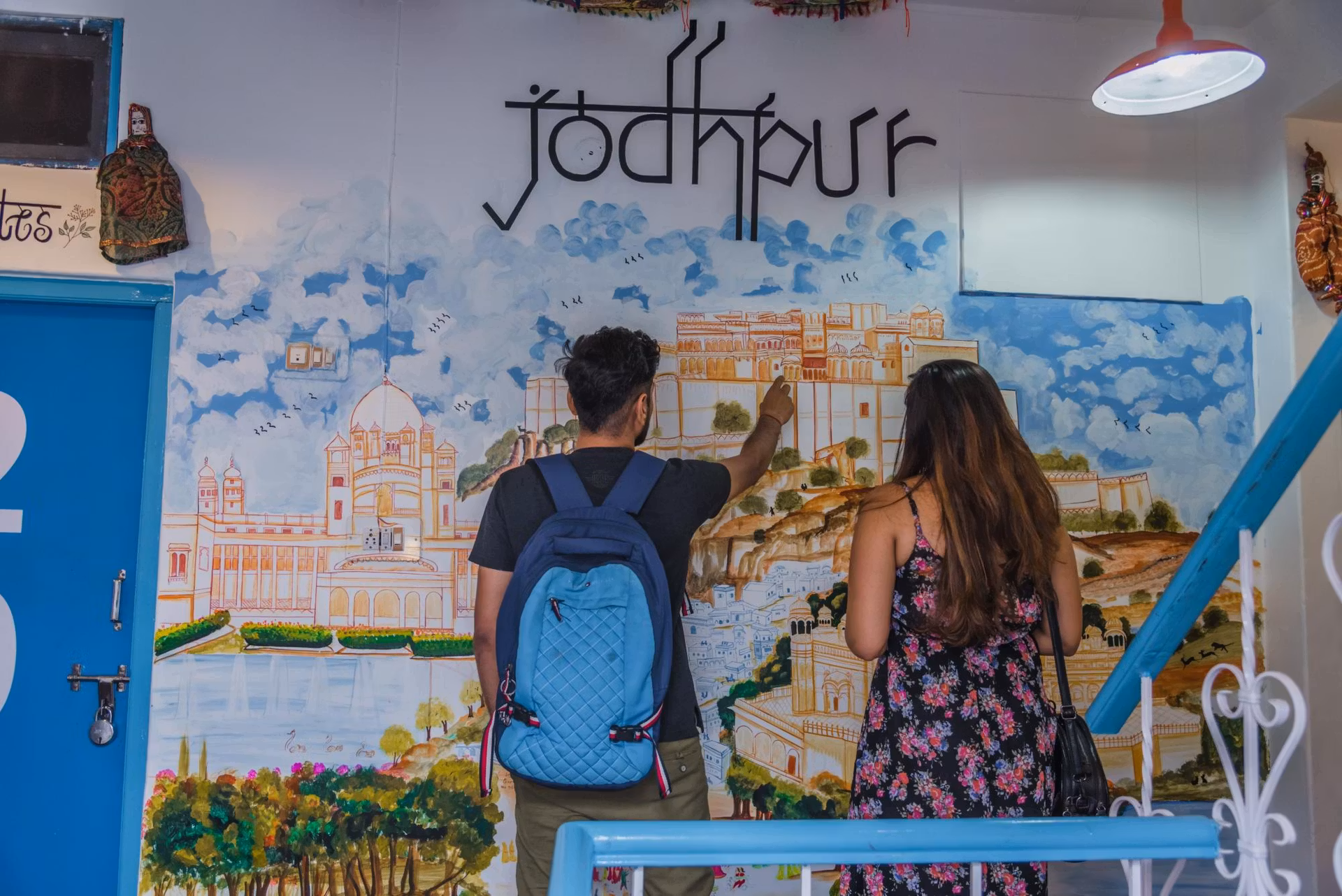 The colours will make your stay more vibrant & jolly.