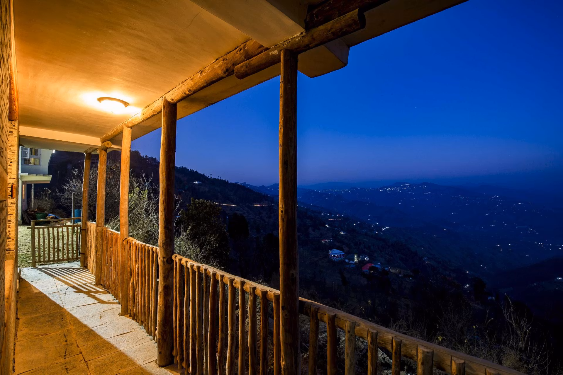 View from ZostelX Cheog balcony