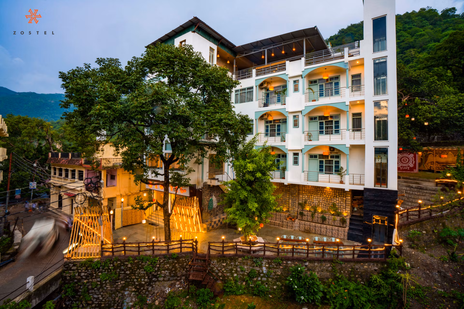 Zostel Rishikesh (Laxman Jhula) - Facade